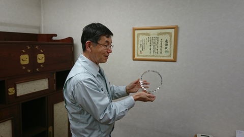 農業的経営で２００年企業に～平和建設企業訪問～　福山支部地球環境委員会