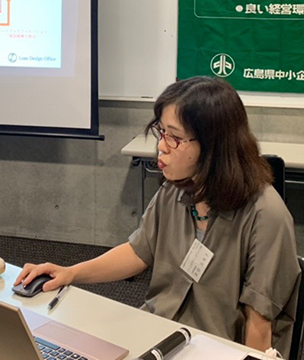 「あなたの会社のＨＰ活用できてますか？」福山支部P地区会８月例会