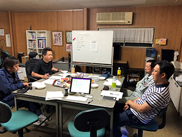 「小グループでプレ発表」呉支部広東地区会