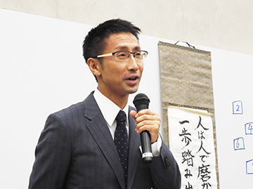 「良い経営者になるために、新たな一歩を踏み出す」福山支部B地区会９月例会