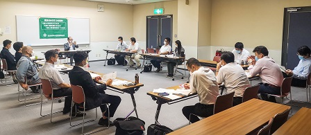 「自社成長のために同友会を活用！」呉支部広西地区会7月例会