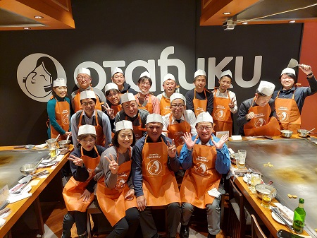 「コロナでも集まろう～呑んで、食べて、学習して、調理実習　大望年会」広島西支部佐伯地区会