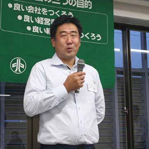 「２年後の目標を発表します！」福山支部S地区会