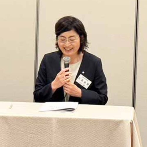 片島新会長による中②地区会のこれからの2年間