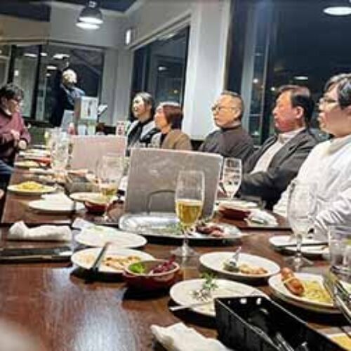 「今年1年を振り返るとともに未来への展望を語り合う」福山支部I地区会