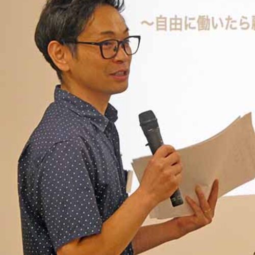 「ひとつ、良い経営環境を作ろう！自由に働かせたら顧客満足度が上がった！～社員の幸せは、経営環境の素～」尾道支部例会