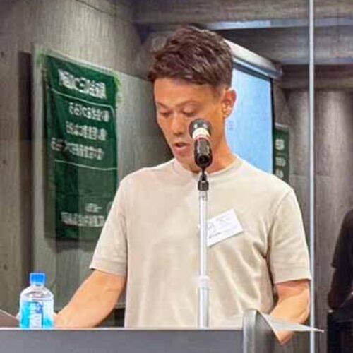 「（株）ブレイブ　江見智知氏　自己紹介発表」E地区会