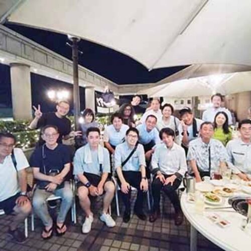 「話題と笑いの途切れなかった夏の夜」広西地区会