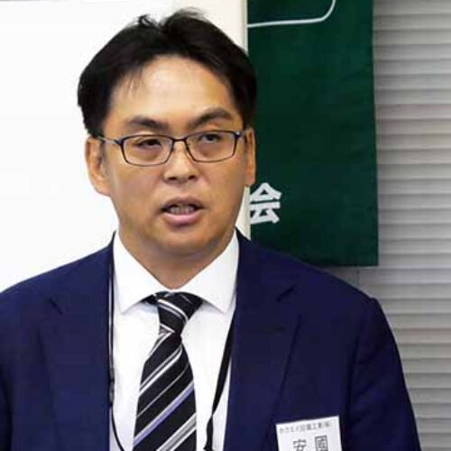役員紹介　ホクエイ設備工業（株）　取締役総務経理部部長　安國 誠治　氏