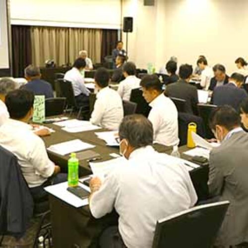 第22回広島県商工労働局幹部のみなさんとの懇談会（9/3開催）