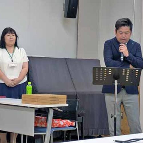 「想いをつなぐバトン～未来への決意と経営理念の魂～」福山支部F地区会