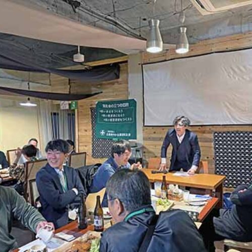 「懇親例会」　福山支部F地区会