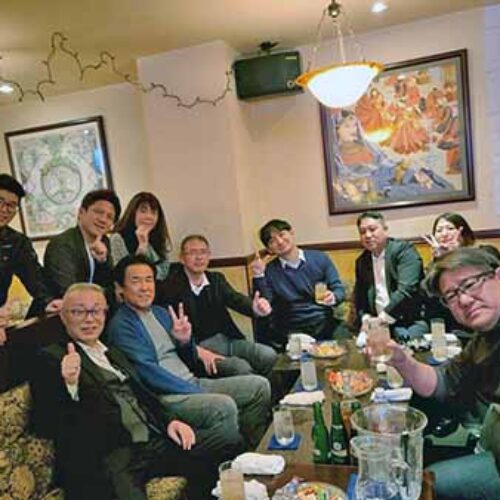 「中①地区会　忘年会!!」広島中支部中①地区会