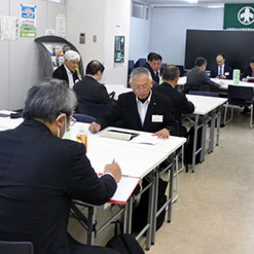 「福山市経済環境局経済部と 広島県中小企業家同友会福山支部幹部との懇談会」福山支部条例プロジェクト